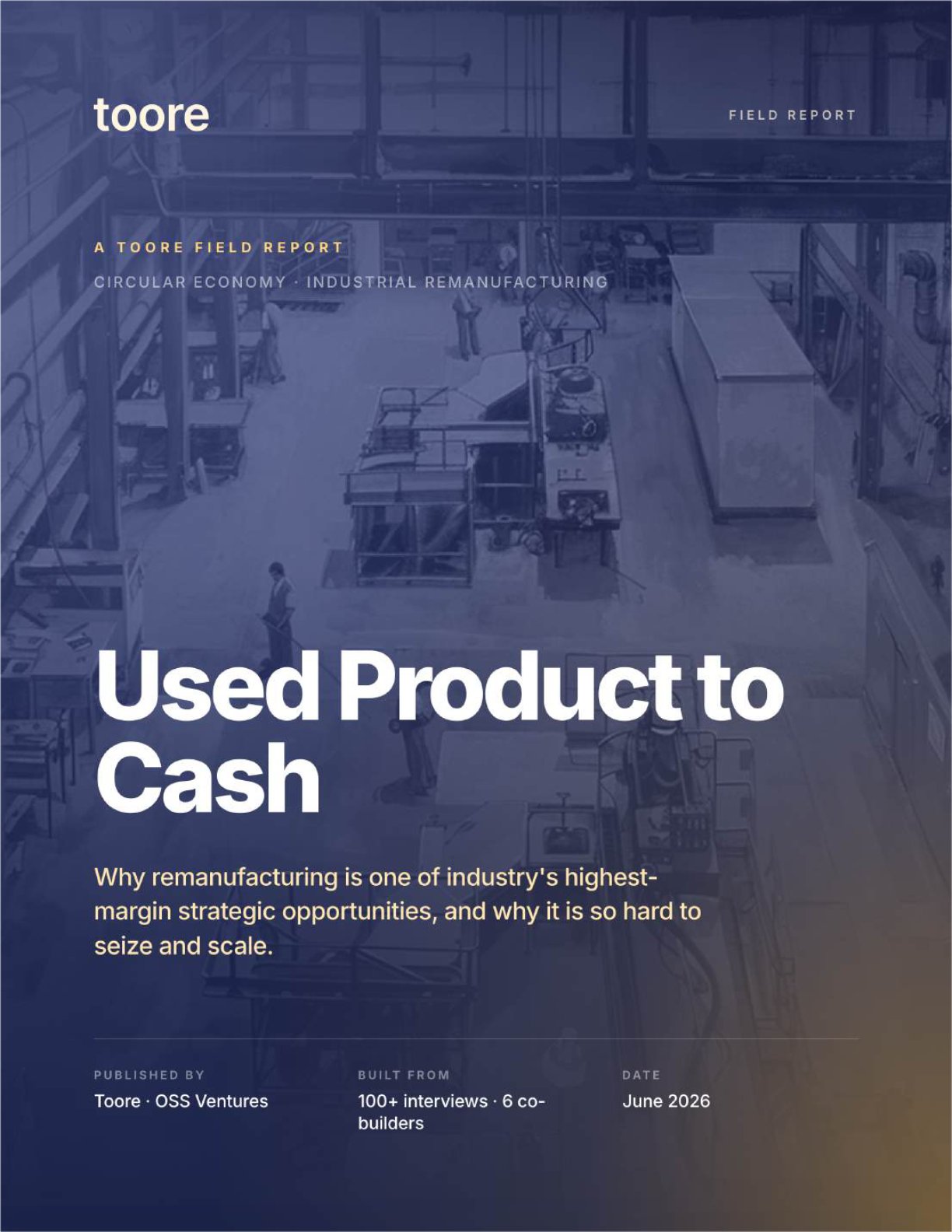 The margin hidden in the average — Toore Field Report, No. 01